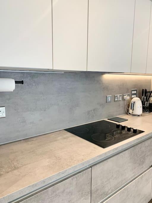 A Stylish Two Bedroom Modern Apartment With Parking 바킹 외부 사진
